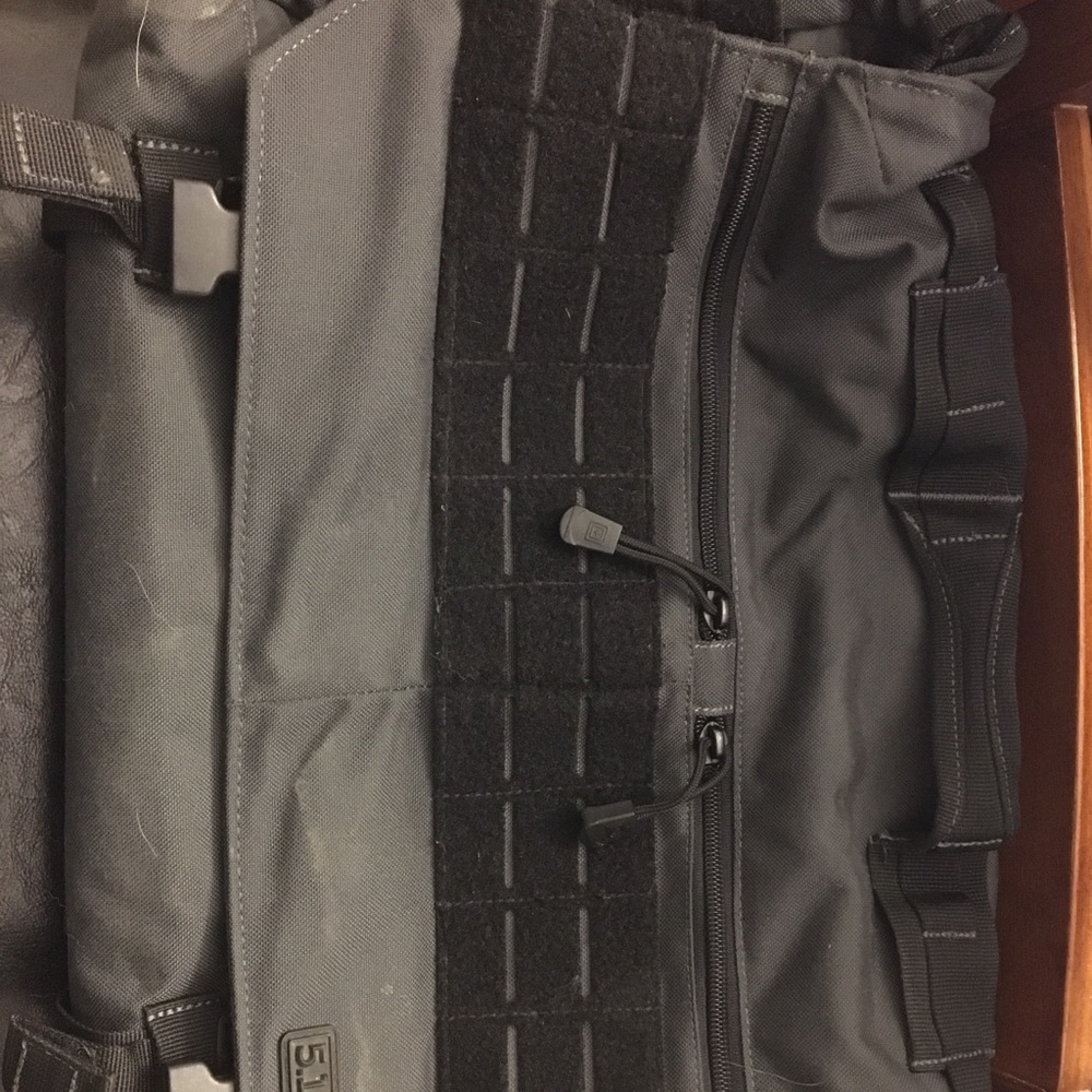 5.11 tactical messenger bag.